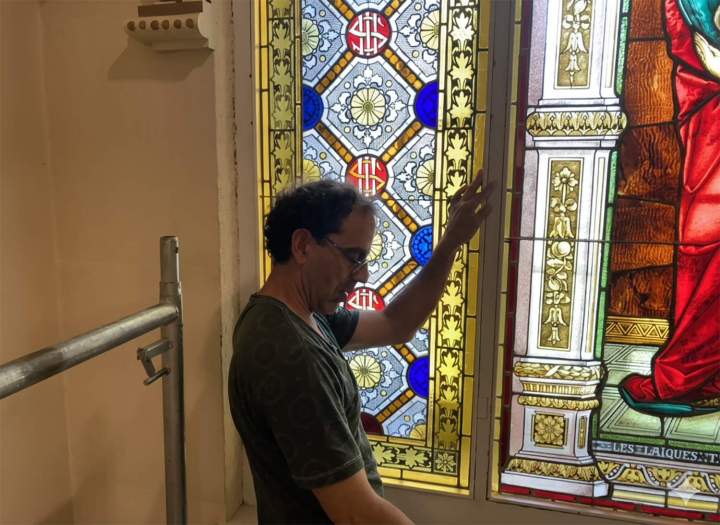 Restauration de vitraux Québec